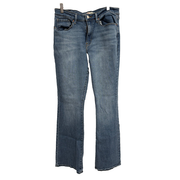 Levi's Signature Women's Jeans 30 Mid-Rise Bootcut Blue Denim Classic Fit - Picture 1 of 5
